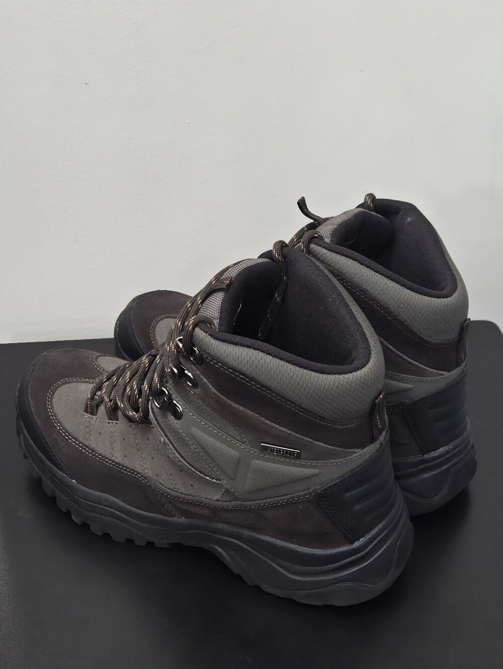Sonoma Waterproof Leather Hiking Boots Men 9 Olive Brown